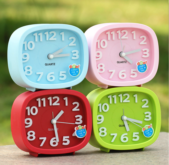 Alarm clock with 3D numbers 29343 