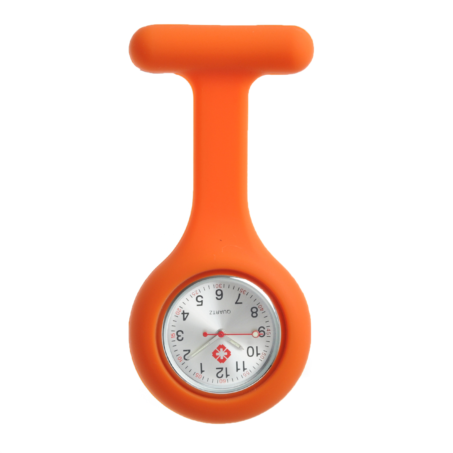 Silicone nurse_fob watch NS881 -Orange