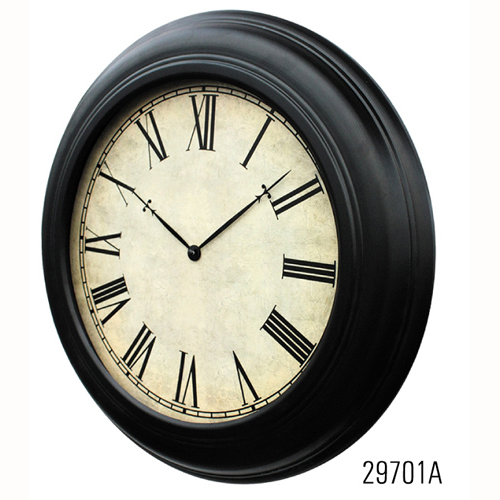Metal wall clock 29701