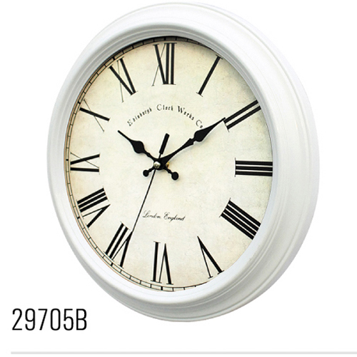Metal wall clock 29705