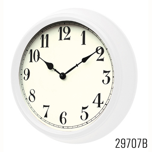 Metal wall clock 29707