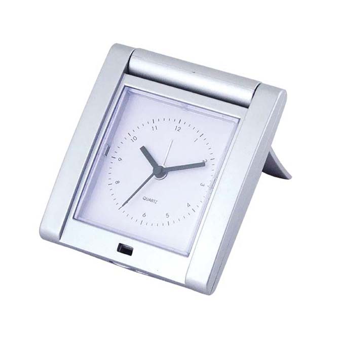 Travel alarm clock, foldable travel clock #29371