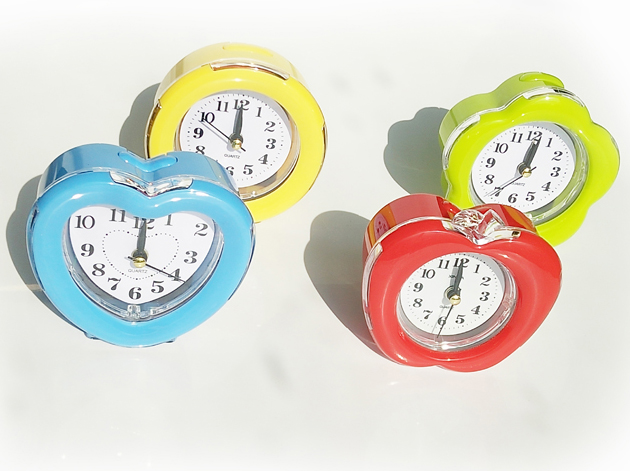 Transparent ring alarm clock