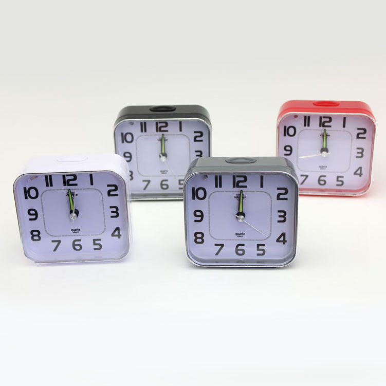 #2927 #24505 Quartz Analog Alarm Clock With Light