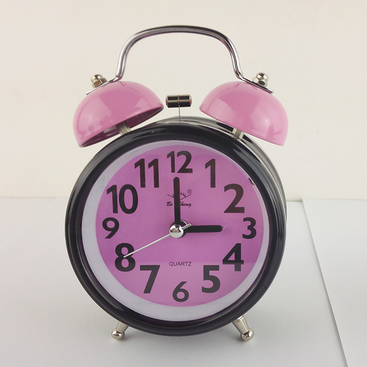 #22041Twin bell table alarm clock