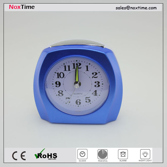 2789 #24502 Plastic colorful alarm clock