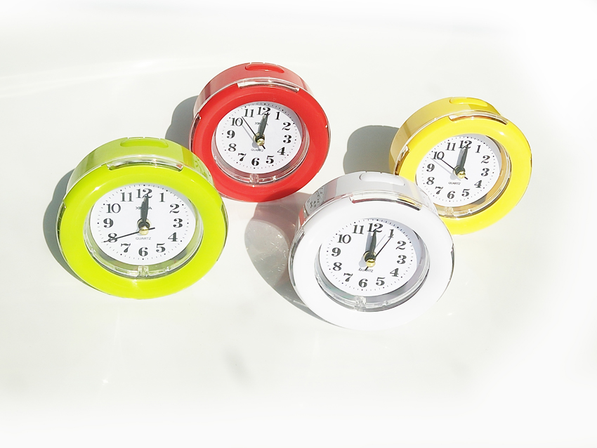 2797 #29384 Jelly circular table alarm clock