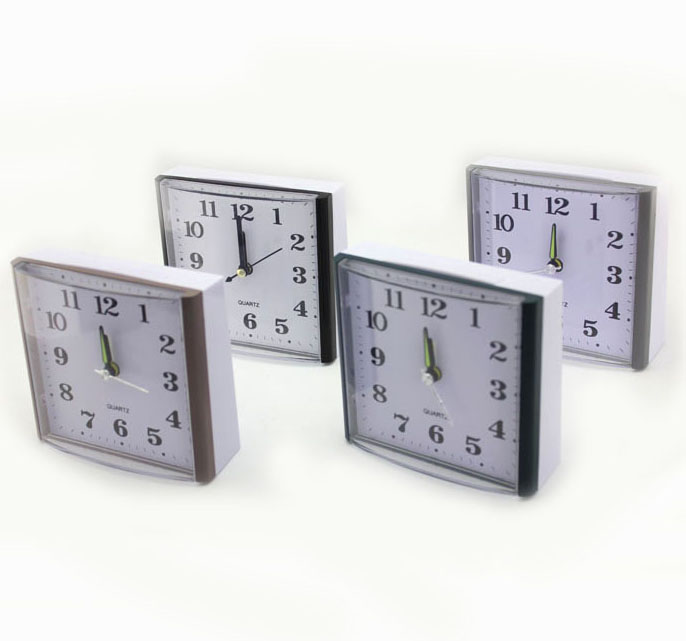 2922 #29387 Rectangle plastic alarm clock