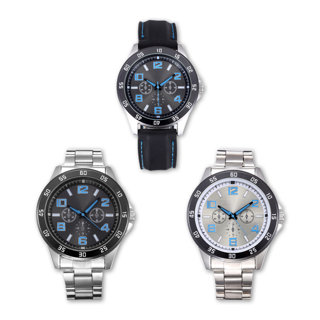 #6031 Men's wristwatch quartz analog alloy brand 