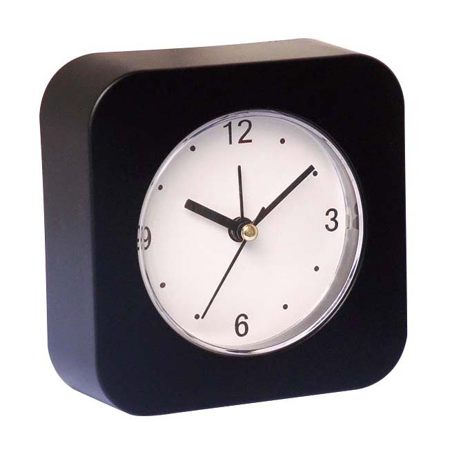 Plastic table alarm clock  #14068A