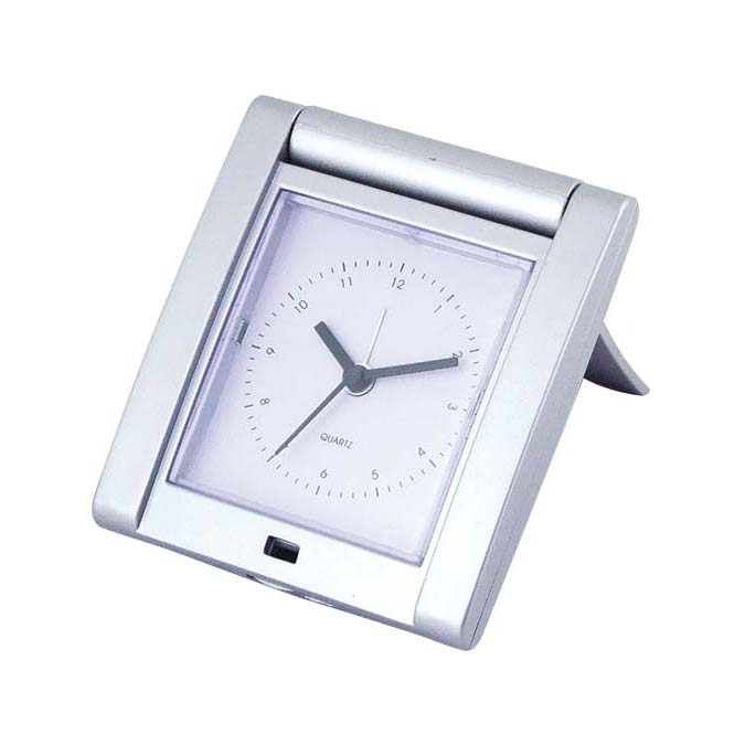 Plastic table alarm clock#14198
