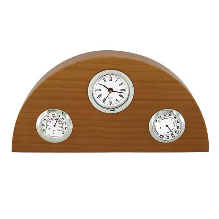 Wooden table alarm clock#14213