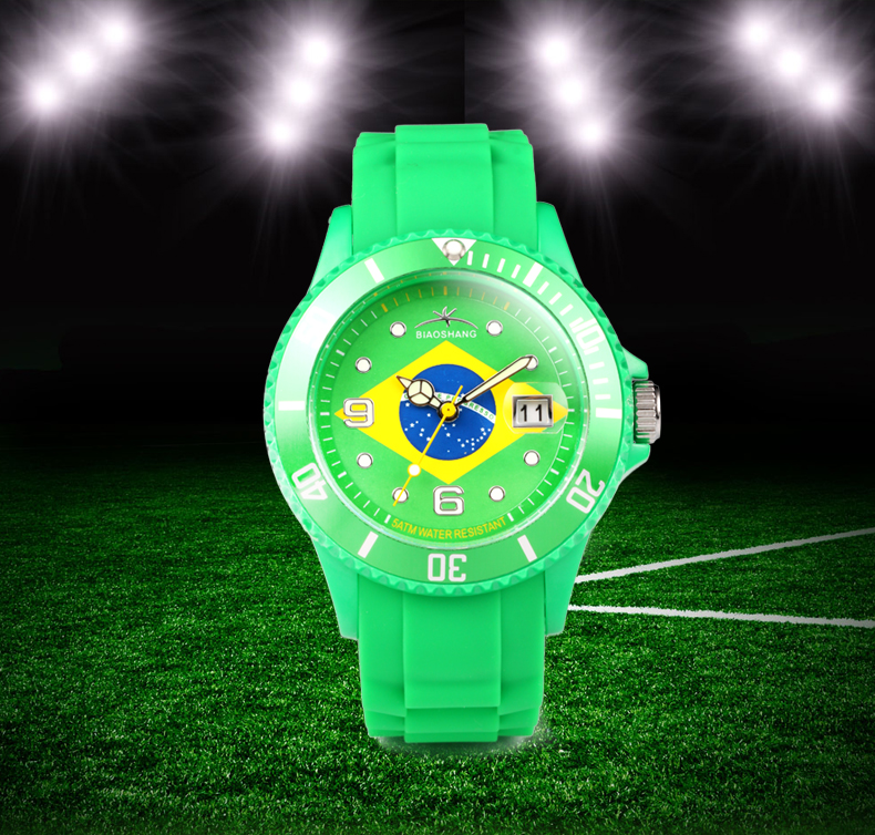 Date day watch -World flag