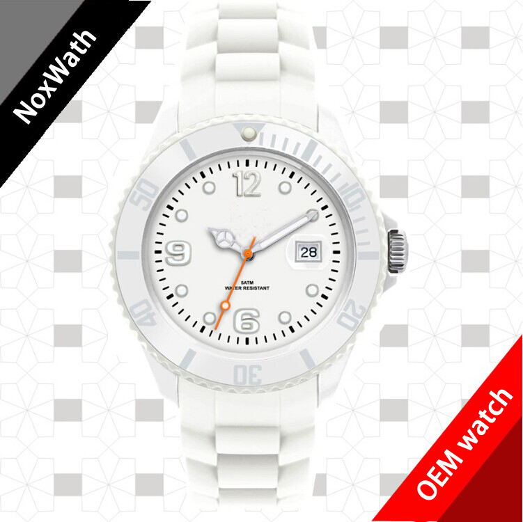 Date Day watch -- White