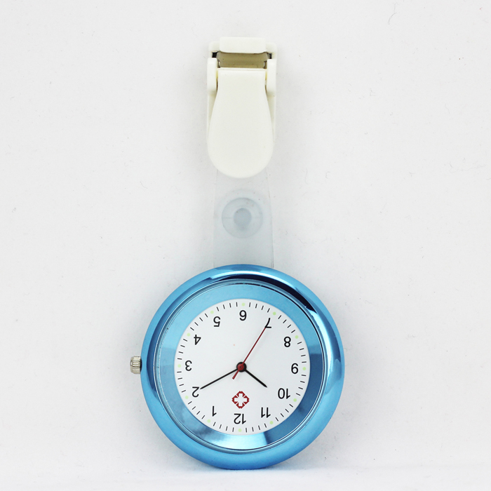 Metal nurse watch -infinity Turquoise