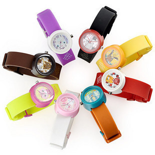 Silicone mini kids watch NT7007