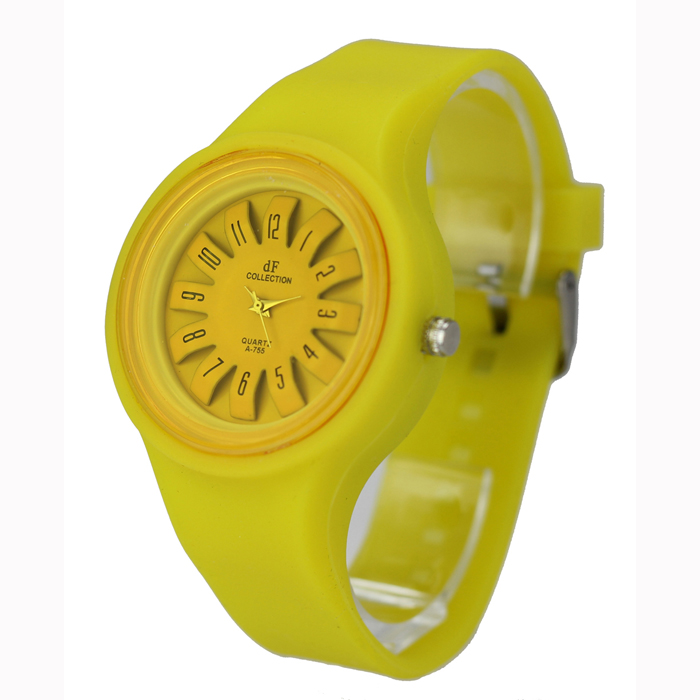 jerry watch with flower dial,jerry watch, silicone watch ，Round shape ...