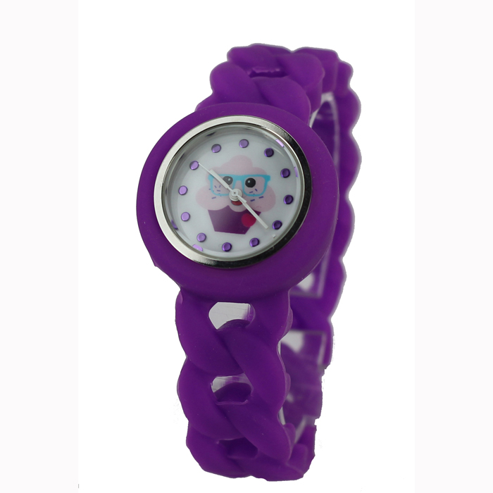 promotional silicone watch NT6342 -maserratula rope ,twist band 