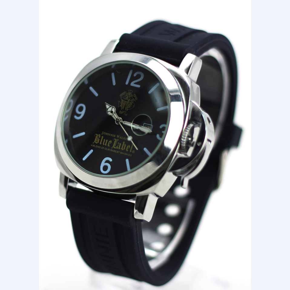 silicone watch NT6371 - navy , military 
