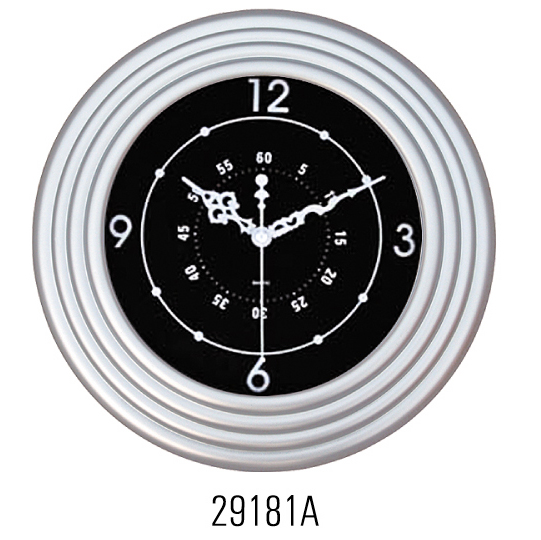 plastic wall clock 29181