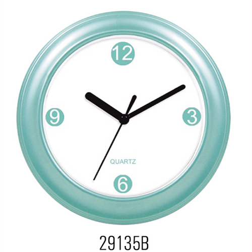 plastic wall clock 29135