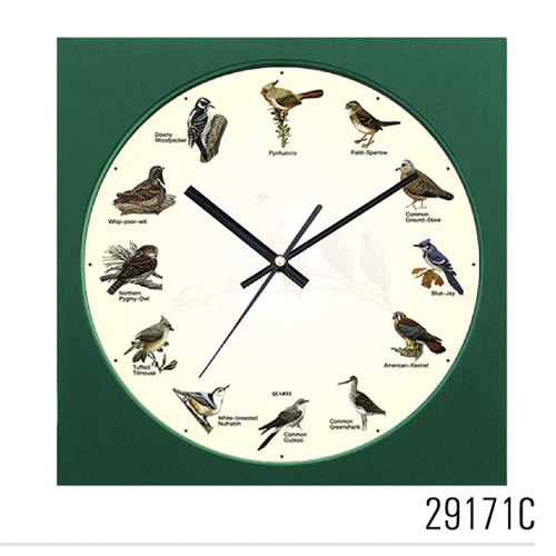 bird  sound clock,sound clock ,bird singing clock 29171