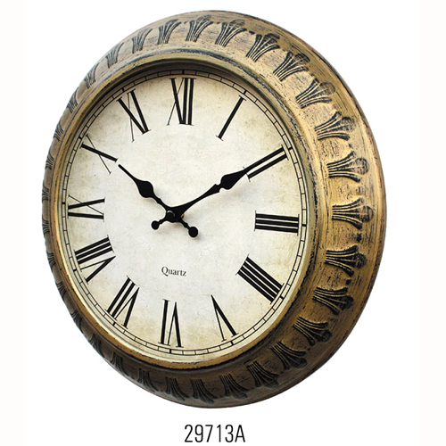 Metal wall clock 29713