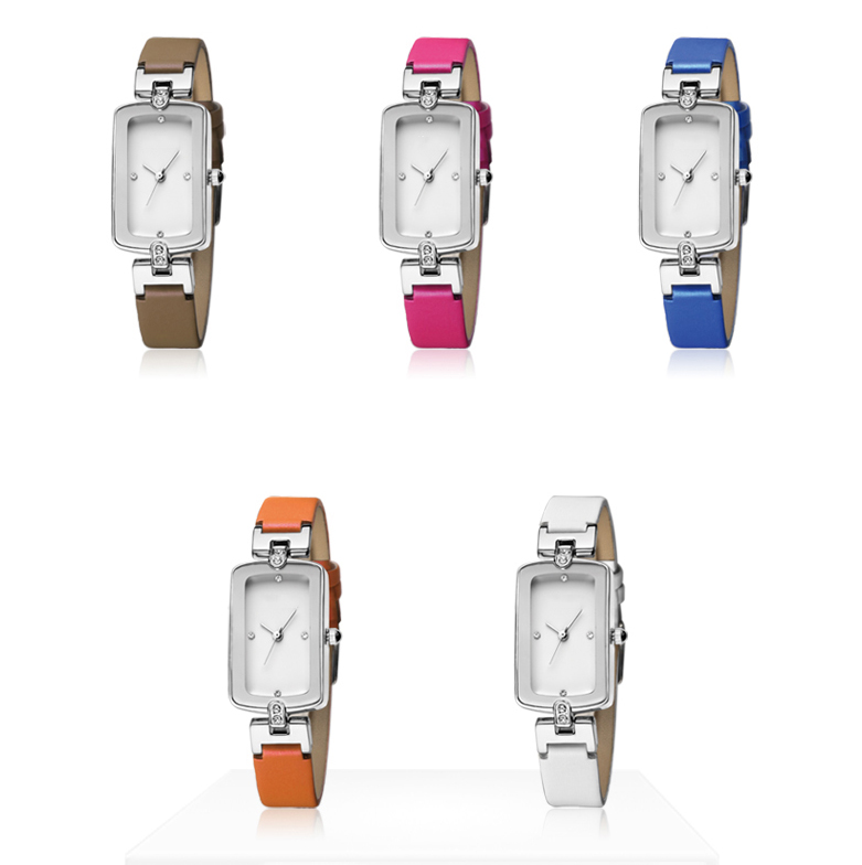 #2503 leather lady's watch with customized logo and colors  