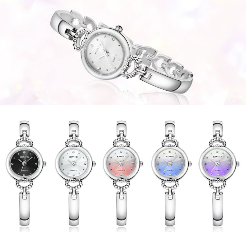 #2140 fashion women watch metal case