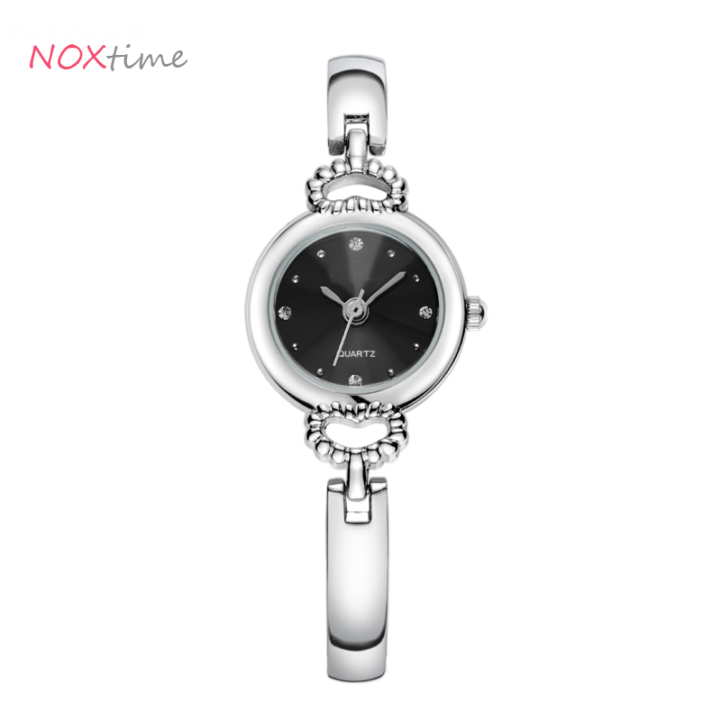 #2140 fashion women watch metal case - black watch