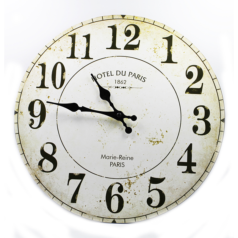 Wooden wall clock 17023