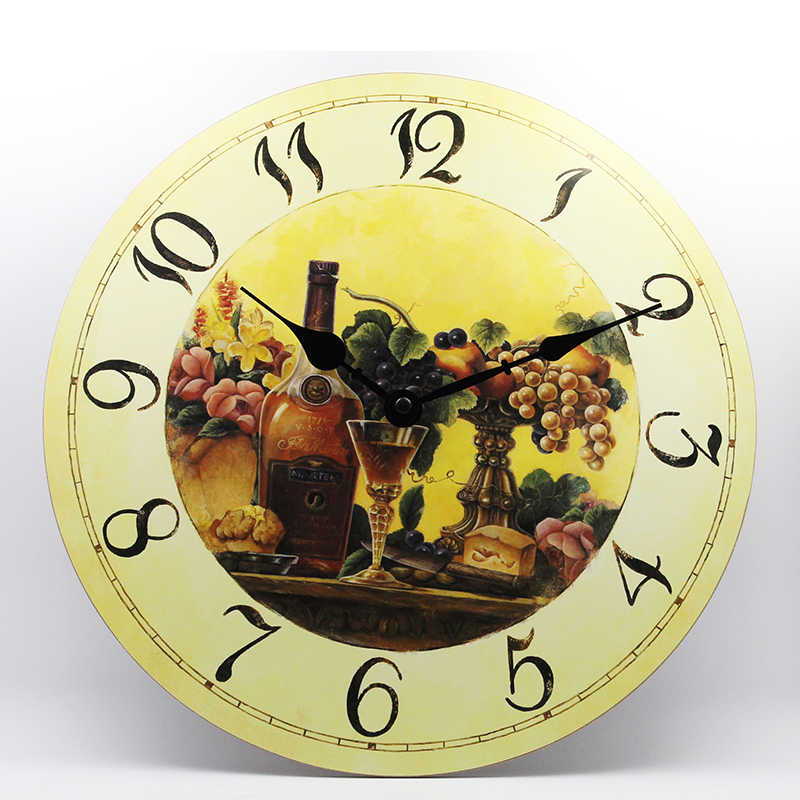 Wooden wall clock 17024