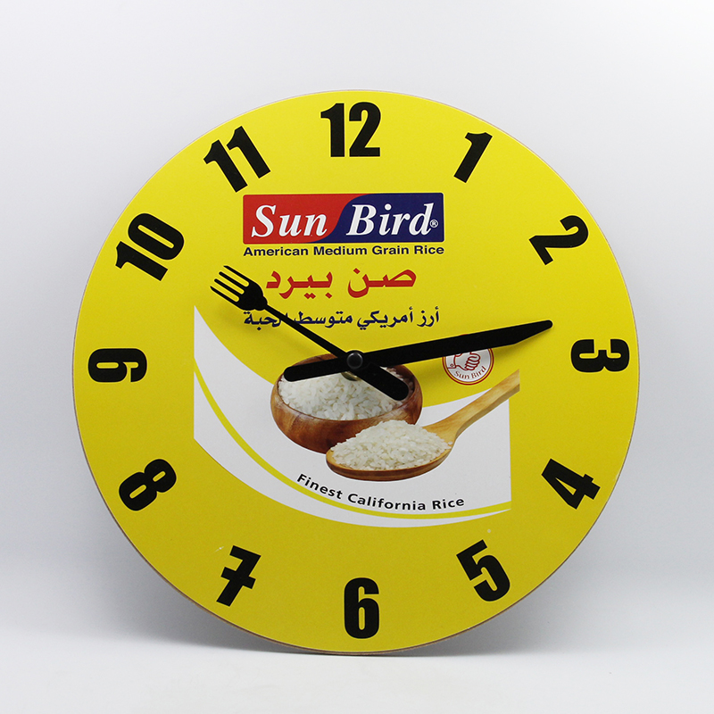 Wooden wall clock 17028