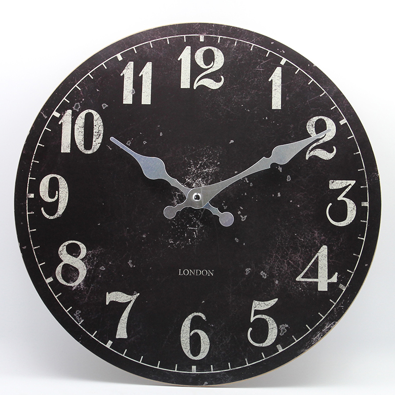 Wooden wall clock 17029