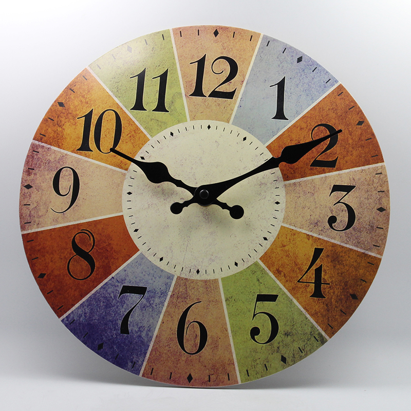 Wooden wall clock 17032