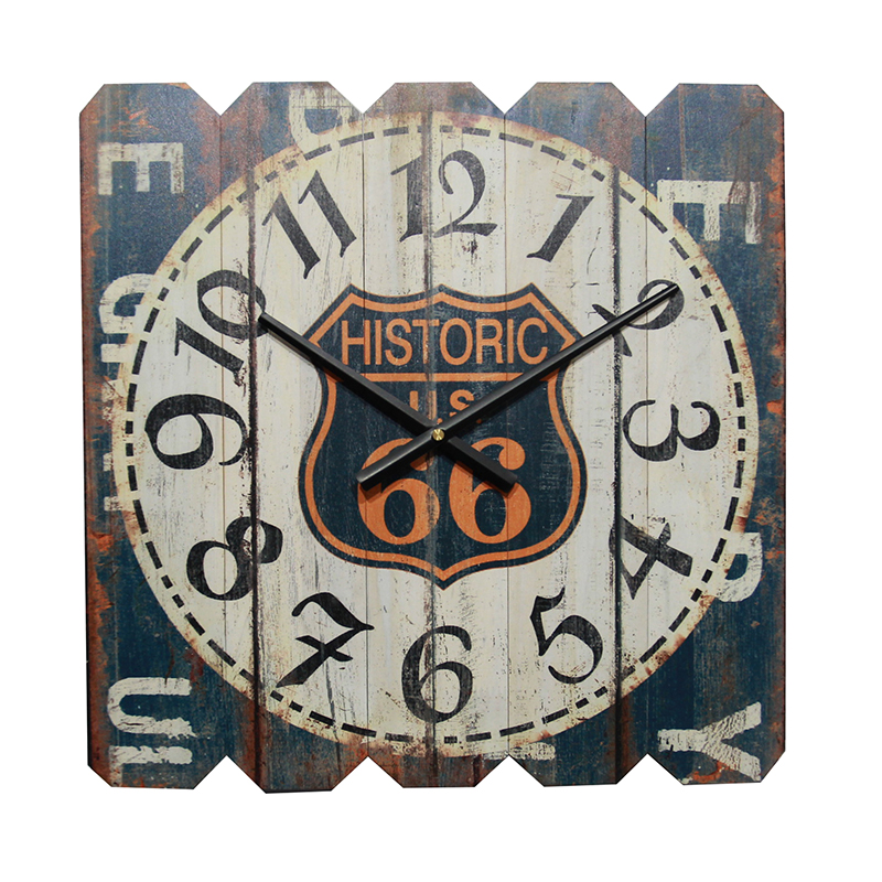 Wooden wall clock 17040