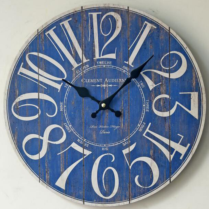 Wooden wall clock 17043