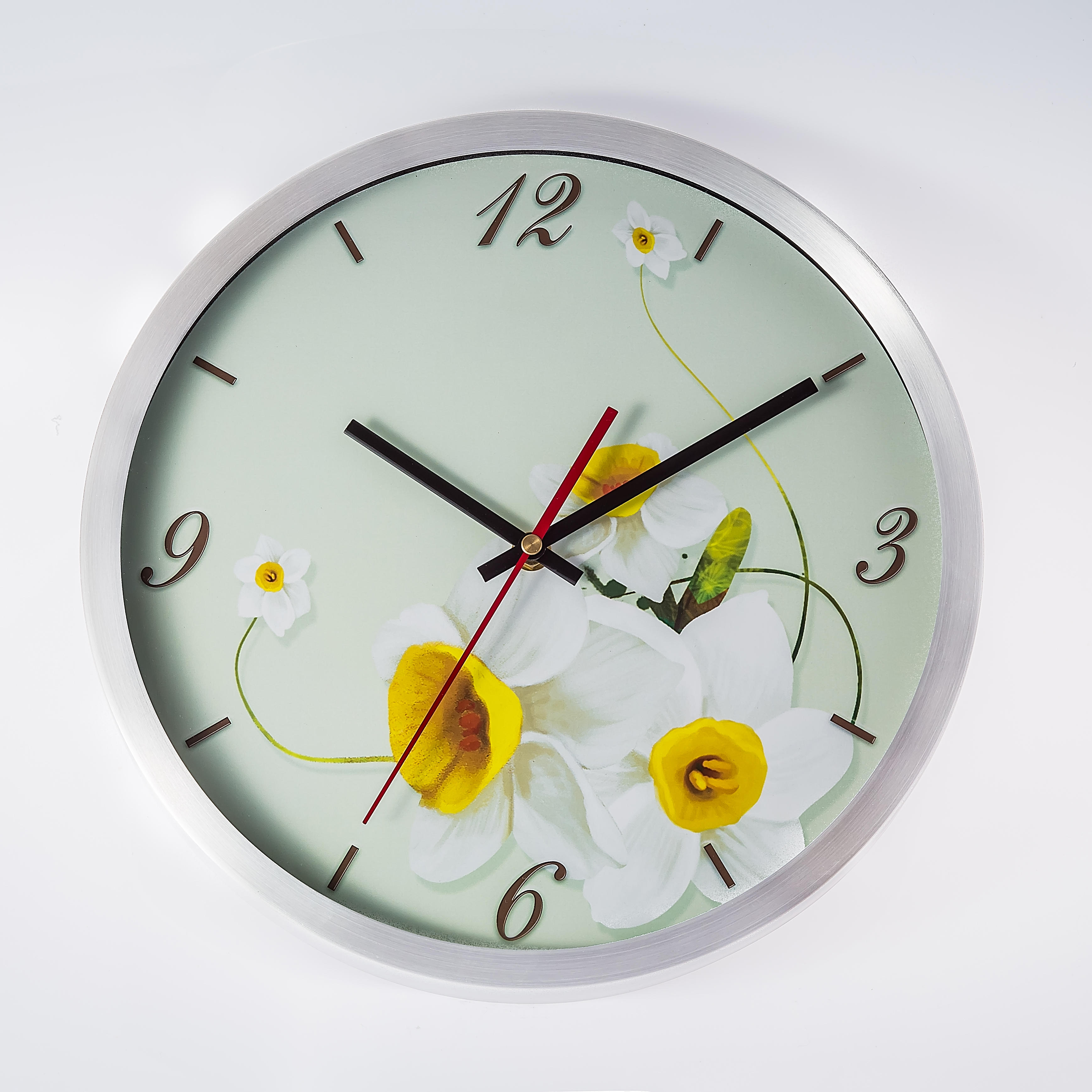 Metal wall clock 07045