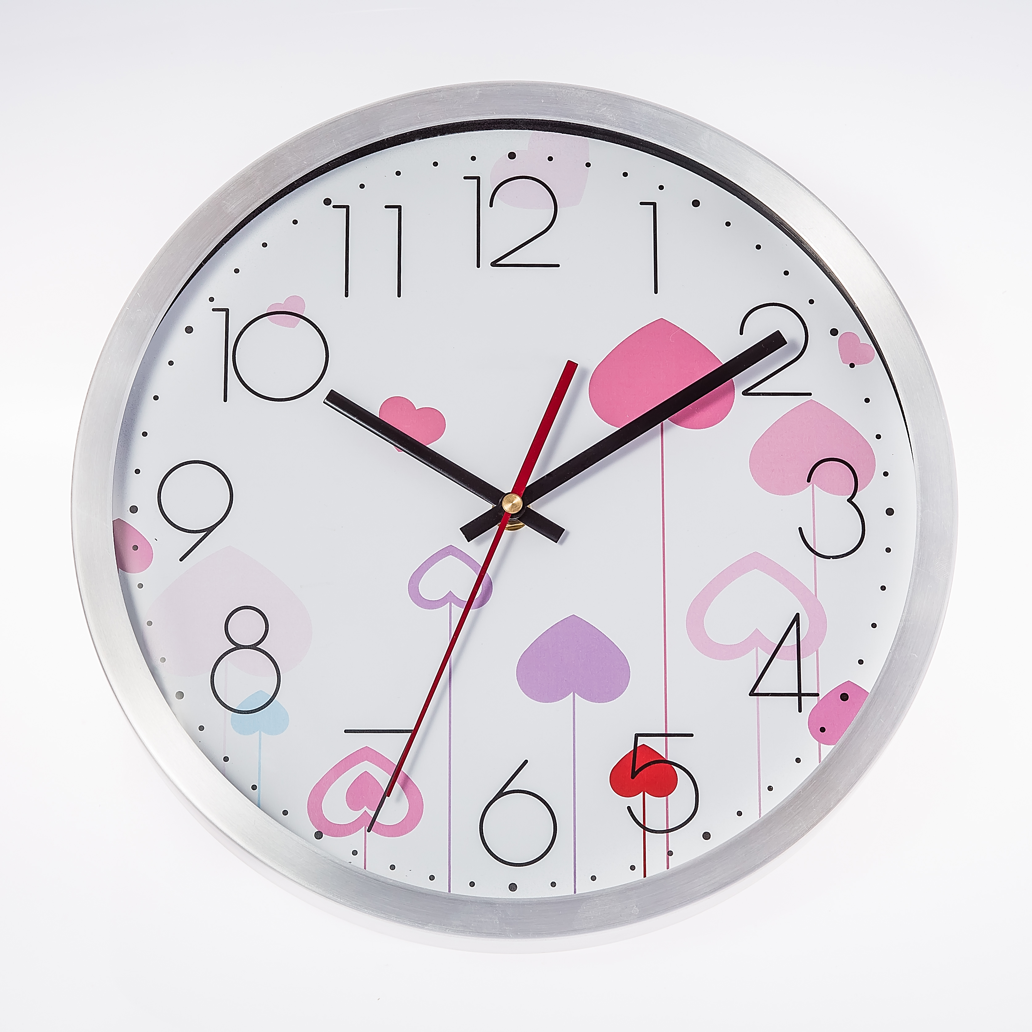 Metal wall clock 07047