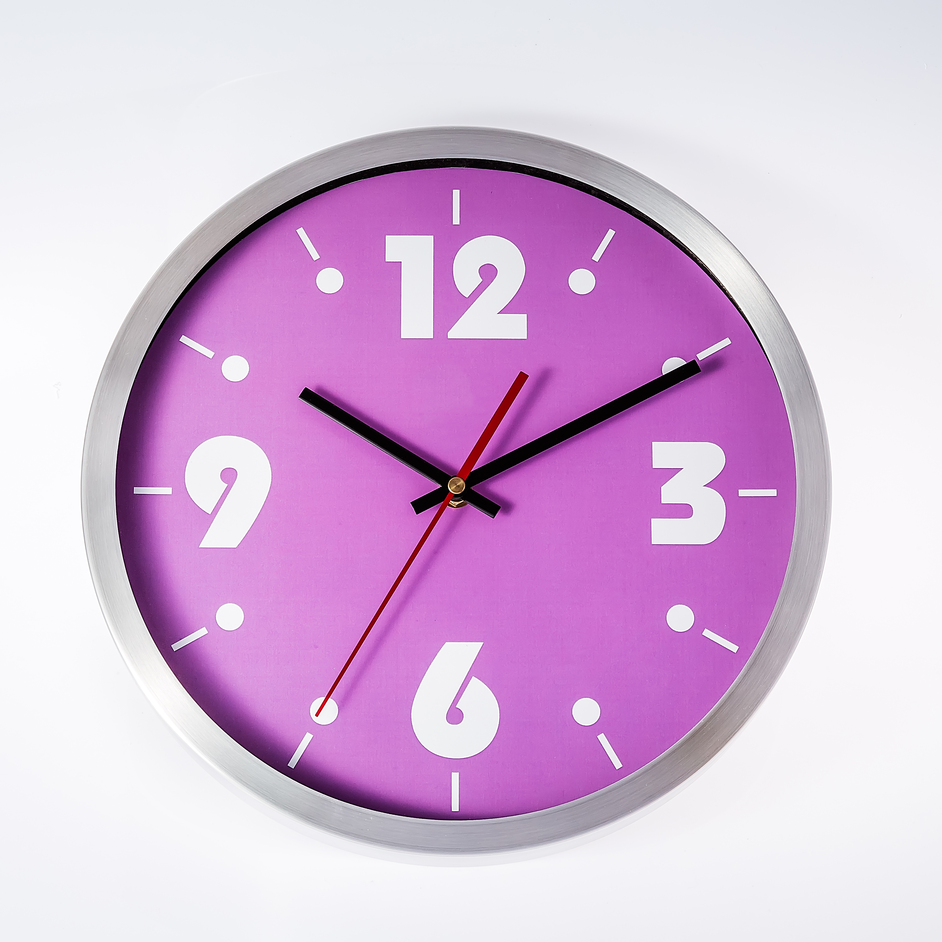 Metal wall clock 07057