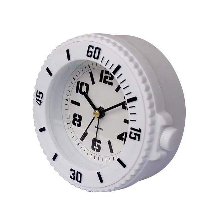 Plastic table alarm clock  #14058A