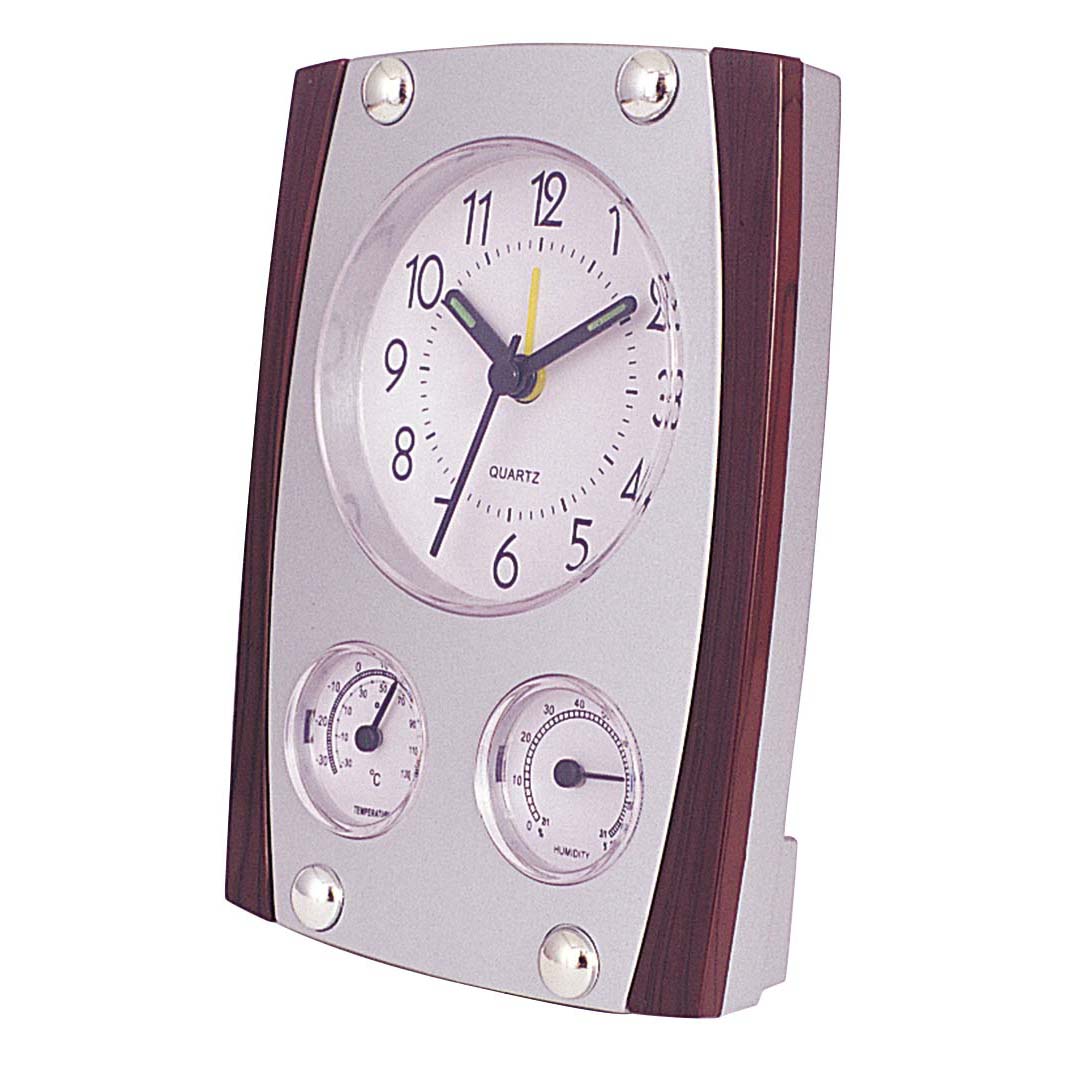 Plastic table alarm clock#14138