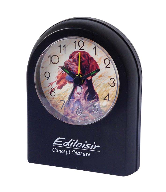 Plastic table alarm clock#14176