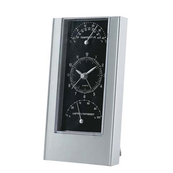 plastic table alarm clock#14318
