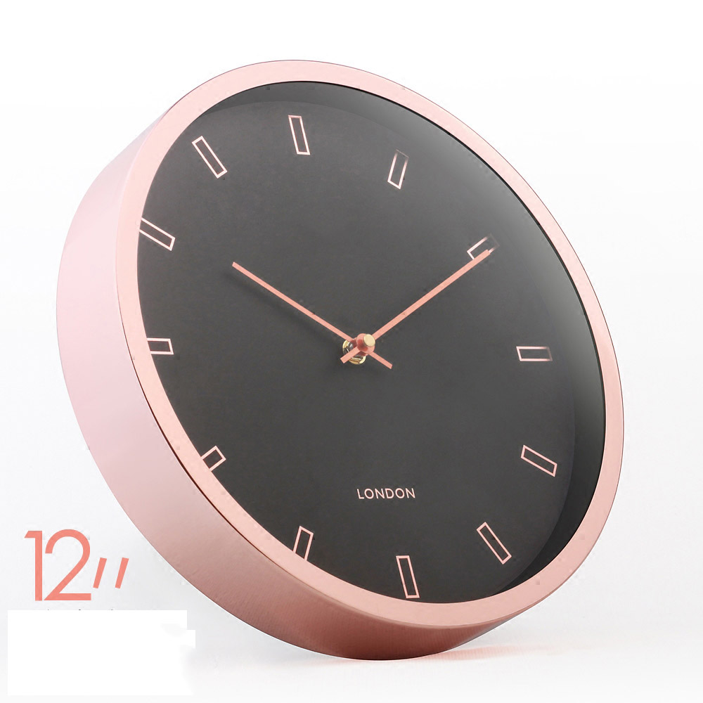 Metal wall clock .aluminium clock 29609